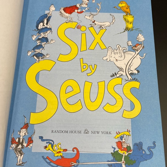 Six by Seuss A Treasury of Dr. Seuss Classics hardcover Childrens Book - Picture 6 of 14